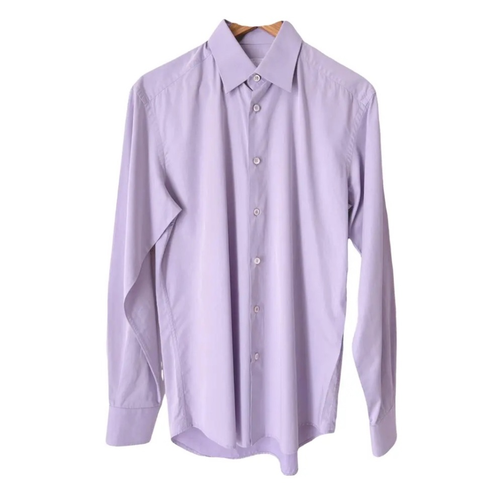 Men’s Purple Prada shirt